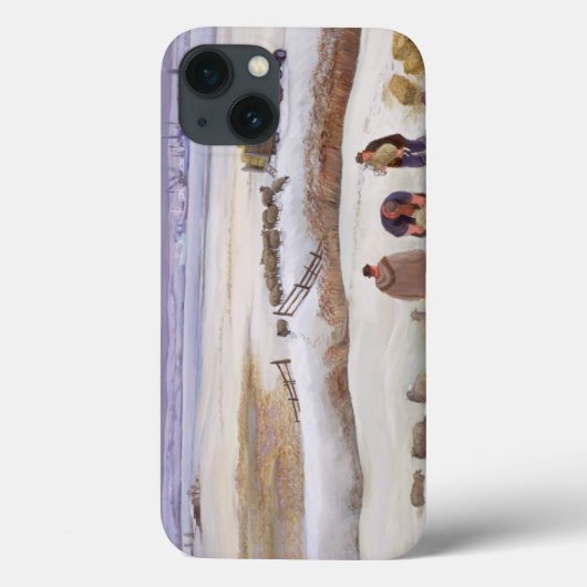 冬の降雪 Case-Mate iPhoneケース (裏面)