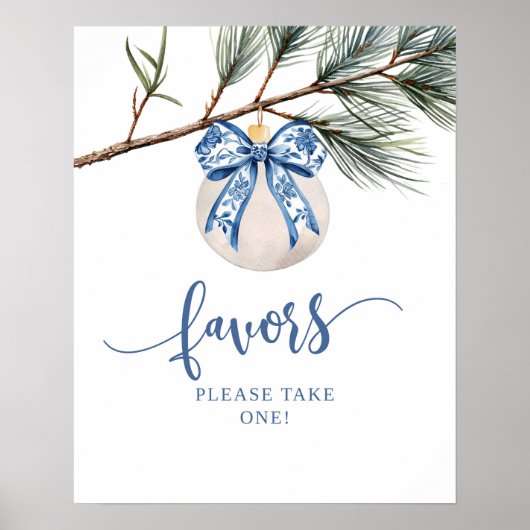 冬の陳腐なバウの好意パーティーのサイン ポスター (正面)