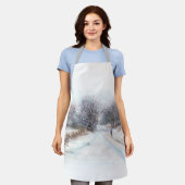 「冬の隔離」エプロン エプロン (着用した状態)