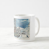 冬の隠れ家 コーヒーマグカップ (正面右)