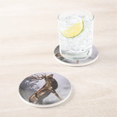 冬の雄鹿 コースター (側面)