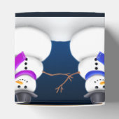 冬の雪だるまパーティー特典ギフトボックス フェイバーボックス (上部)