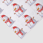 冬の雪だるま 薄葉紙 (詳細)