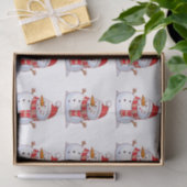 冬の雪だるま 薄葉紙 (ギフト)