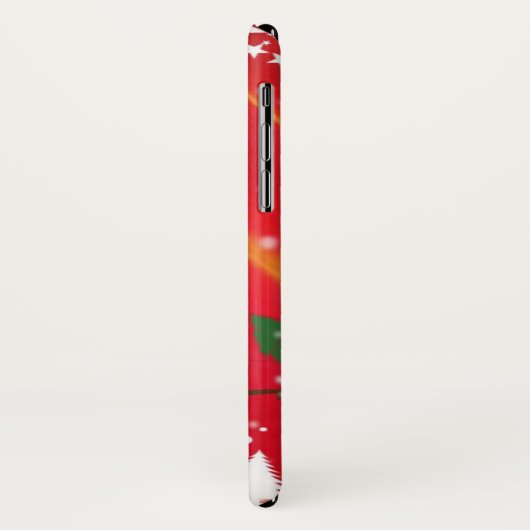 冬の雪だるま Case-Mate iPhoneケース (裏面/左)