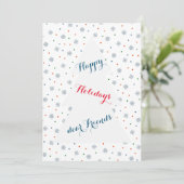 冬の雪とドットのパターン (スタンド正面)