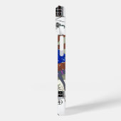 冬の雪と渦巻き/ファッション衣装デザイナー Case-Mate iPhoneケース (裏面 / 左)