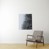 冬の雪に覆われたトウヒの森 タペストリー (インサイチュ)