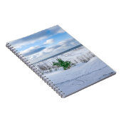 冬の雪に覆われたバルト海沿岸 ノートブック (右側)