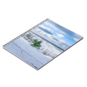 冬の雪に覆われたバルト海沿岸 ノートブック (左側)