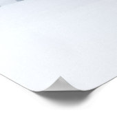 冬の雪に覆われた凍った森 ポスター (角)