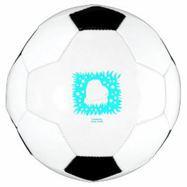 冬の雪のハートサッカーボール サッカーボール