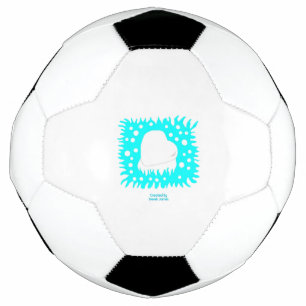 冬の雪のハートサッカーボール サッカーボール
