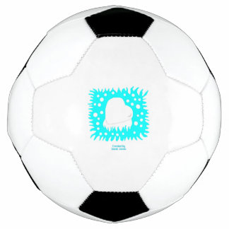 冬の雪のハートサッカーボール サッカーボール