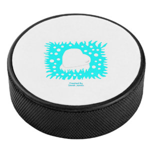 冬の雪のハートホッケーパック アイスホッケーパック