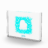 冬の雪のハート水平フォトブロック フォトブロック (右)