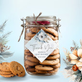 冬の雪のベビー外で寒い赤ちゃんシャワーFa フェイバータグ