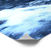 冬の雪の城 | AIアートポスター ポスター (角)