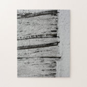 冬の雪の木 –  ジグソーパズル (縦)