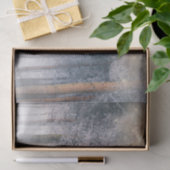 冬の雪の森の森林 薄葉紙 (ギフト)