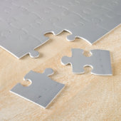 冬の雪の白い景色の風車 ジグソーパズル (側面)