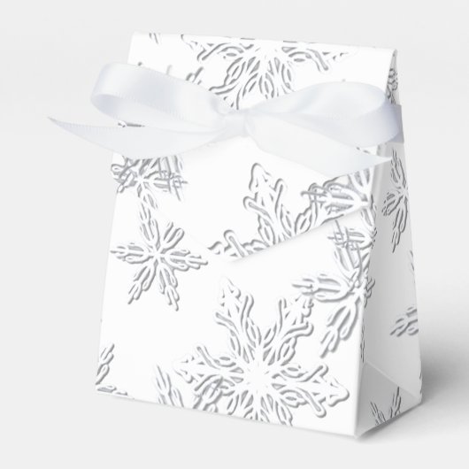 冬の雪の白エレガントいテント フェイバーボックス (正面サイド)