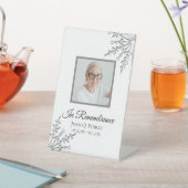 冬の雪の結晶お祝いの人生の葬儀 台座サイン (インサイチュ)