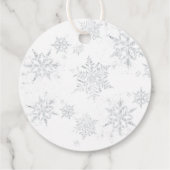冬の雪の結晶に感謝  フェイバータグ (裏面)