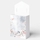 冬の雪の結晶ベビーその寒い外ありがとう フェイバーボックス (オープン)