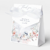 冬の雪の結晶ベビーその寒い外ありがとう フェイバーボックス (正面サイド)