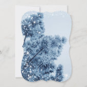 冬の雪の結晶 - 運命をカスタマイズ - 運命の 招待状 (裏面)