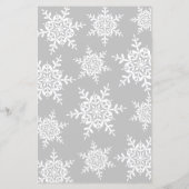 冬の雪の雪の中の恋のブライダルシャワー (裏面)