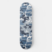 冬の雪の青い迷彩, ミリタリー, 軍 スケートボード (正面)
