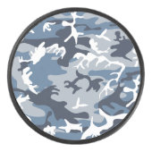 冬の雪の青の迷彩、軍隊、陸軍 アイスホッケーパック (正面)