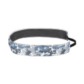 冬の雪の青の迷彩、軍隊、陸軍 アスレチックヘッドバンド (右)