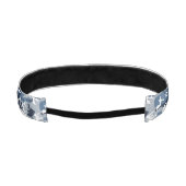 冬の雪の青の迷彩、軍隊、陸軍 アスレチックヘッドバンド (裏面)