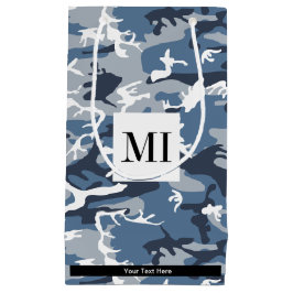 冬の雪の青の迷彩、軍隊、陸軍 スモールペーパーバッグ