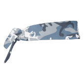 冬の雪の青の迷彩、軍隊、陸軍 タイヘッドバンド (回転270)