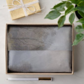 冬の雪の馬のそりの乗車の森のティッシュペーパー 薄葉紙 (ギフト)