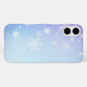 冬の雪の黒と白 Case-Mate iPhoneケース (裏面 (横))