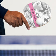 冬の雪グレーカモフラージュあなたの名前をパーソナライズ