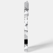 冬の雪グレーカモフラージュあなたの名前をパーソナライズ Case-Mate iPhoneケース (裏面 / 右)
