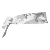 冬の雪グレーカモフラージュ、軍隊、陸軍 タイヘッドバンド (回転270)