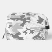 冬の雪グレーカモフラージュ、軍隊、陸軍 ドップキット (裏面)