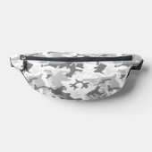 冬の雪グレーカモフラージュ、軍隊、陸軍 ファニーパック (レイダウン)