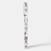 冬の雪スキー山斜面の風景 Case-Mate iPhoneケース (裏面 / 左)