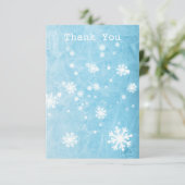 冬の雪ゼネラルサンキューフラットカード (スタンド正面)