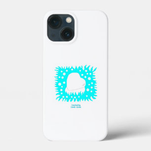 冬の雪ハートアップルiPhone 13ミニケース iPhone 13 Miniケース