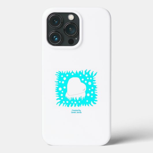 冬の雪ハートアップルiPhone 13 Proケース Case-Mate iPhoneケース (裏面)