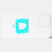 冬の雪ハートアップルiPhone 13 Pro最大ケース Case-Mate iPhoneケース (裏面 (横))
